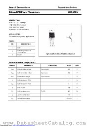 2SC4105 datasheet pdf Savantic