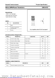 2SC4232 datasheet pdf Savantic