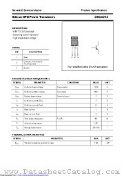 2SC4235 datasheet pdf Savantic