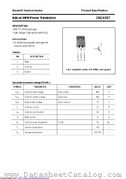 2SC4297 datasheet pdf Savantic