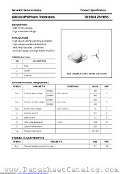 2N5665 datasheet pdf Savantic