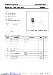 2SC4881 datasheet pdf Savantic