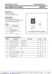 2SC5200 datasheet pdf Savantic