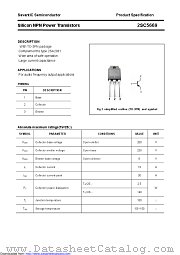 2SC5669 datasheet pdf Savantic