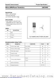 2SC5895 datasheet pdf Savantic