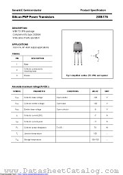 2SB776 datasheet pdf Savantic