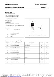 2SB826 datasheet pdf Savantic