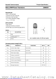 2SB829 datasheet pdf Savantic