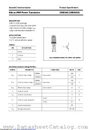 2SB940A datasheet pdf Savantic