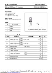 2SB947 datasheet pdf Savantic