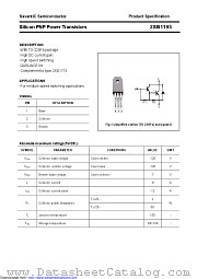 2SB1193 datasheet pdf Savantic