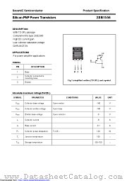 2SB1556 datasheet pdf Savantic