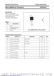 KSC5027 datasheet pdf Savantic