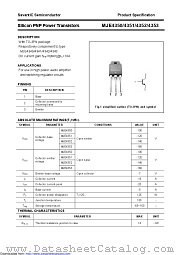 MJE4351 datasheet pdf Savantic