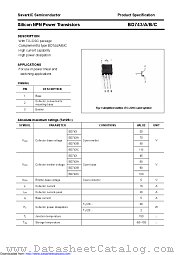 BD743A datasheet pdf Savantic