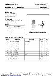 BU508DW datasheet pdf Savantic