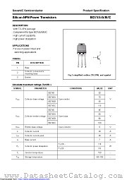 BD745A datasheet pdf Savantic