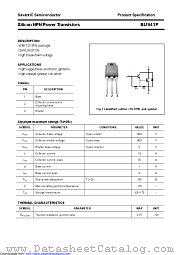 BU941P datasheet pdf Savantic