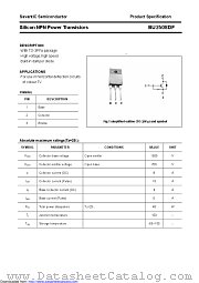 BU2508DF datasheet pdf Savantic