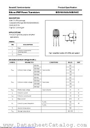 BDV64C datasheet pdf Savantic