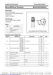 BDV65C datasheet pdf Savantic