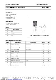 BU2515DX datasheet pdf Savantic