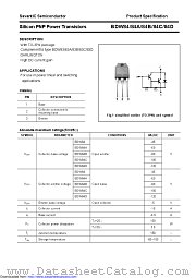 BDW84 datasheet pdf Savantic