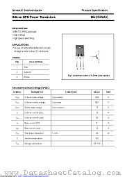 BU2525AX datasheet pdf Savantic