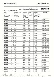 BC257 datasheet pdf Siemens