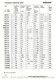 BSY63 datasheet pdf Siemens