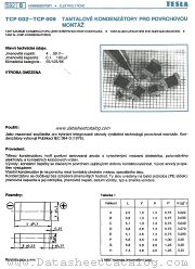 TCP009 datasheet pdf Tesla Elektronicke