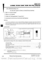 BF246 datasheet pdf Texas Instruments