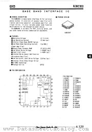 NJW2303F datasheet pdf New Japan Radio