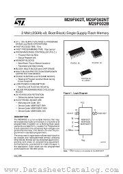 M29F002B-90P1TR datasheet pdf ST Microelectronics