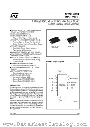 M29F200B-90N1R datasheet pdf ST Microelectronics