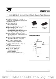 M29F010B90P1T datasheet pdf ST Microelectronics