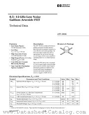 ATF10236 datasheet pdf Agilent (Hewlett-Packard)