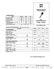 J270 datasheet pdf Motorola